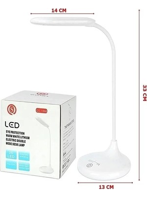 Royaleks Ers Şarjlı Sarı ve Beyaz Renk Masa Lambası WT-005