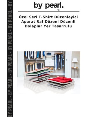 Özel Seri T-Shirt Düzenleyici Aparat Raf Düzeni Düzenli Dolaplar Yer Tasarrufu