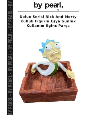 Delux Serisi Rick And Morty Küllük Figürlü Eşya Günlük Kullanım Ilginç Parça