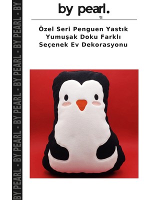 Özel Seri Penguen Yastık Yumuşak Doku Farklı Seçenek Ev Dekorasyonu