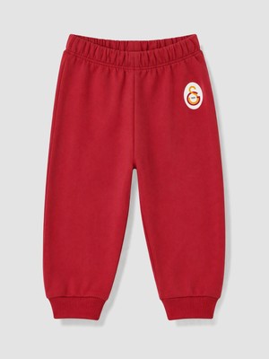 Lc Waikiki Yeni Sezon Kırmızı Galatasaray Lisanslı Erkek Bebek Eşofman Altı