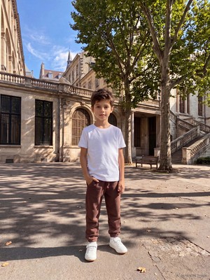 Lc Waikiki Yeni Sezon Kahverengi Erkek Çocuk Kalın Jogger Eşofman Altı