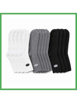 Astraltech Erkek Spor Çorap 12 Çift, Taban Altı Havlu Destekli Penye Pamuklu Uzun Konç Çorap · Beden: 39-44 · Renk: Çok Renkli 12 Li Bezoss