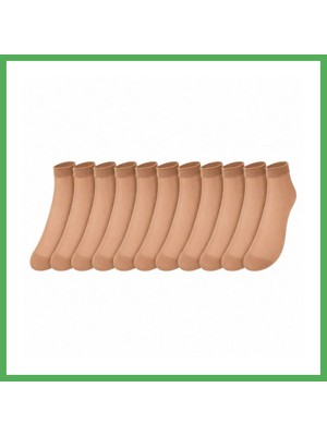 Astraltech Kadın Pantolon Çorabı 12 Çift Siyah ve Ten Ince Topuksuz Günlük Rahat Bilek Çorabı · Renk: Siyah · Beden: 36-40 Bezoss