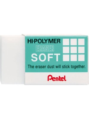 Happy Trend Hi-Polymer ZES08 Silgi Soft Ekstra Yumuşak, Beyaz