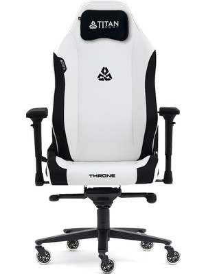 Happy Trend Throne Leather White Oyuncu Koltuğu