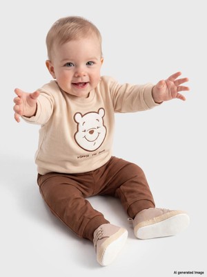 Lc Waikiki Yeni Sezon Kahverengi Erkek Bebek Jogger Eşofman Altı