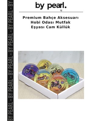 Premium Bahçe Aksesuarı Hobi Odası Mutfak Eşyası Cam Küllük