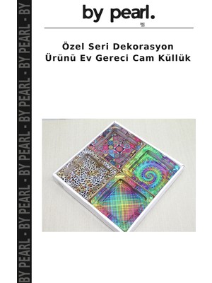 Özel Seri Dekorasyon Ürünü Ev Gereci Cam Küllük