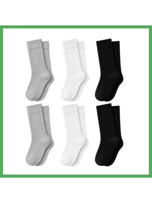 Astraltech Erkek Bambu Soket Çorap 6'lı Paket, Dikişsiz Parfümlü Nefes Alan Yumuşak Nem Emici Günlük Uzun Çorap · Beden: 39-44 · Renk: Siyah 6 Lı Bezoss