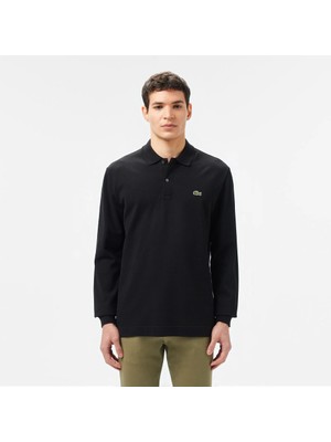Lacoste Erkek Slim Fit Uzun Kol Polo Yaka Sweatshirt