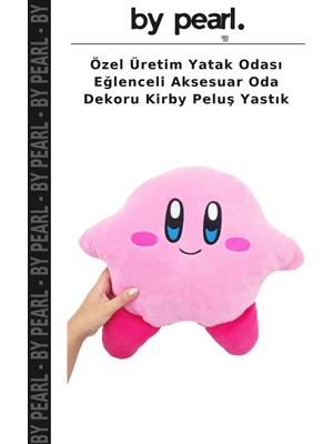 Özel Üretim Yatak Odası Eğlenceli Aksesuar Oda Dekoru Kirby Peluş Yastık