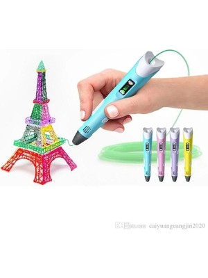 Yakup Tokatlı Moda Yaratıcı 3D Kalem Pen Printer Ile El Yapımı Tasarımlar