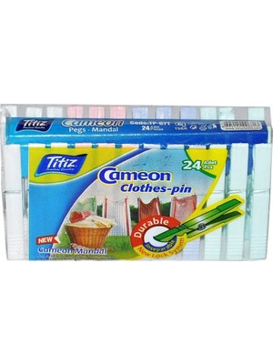 Yakup Tokatlı Moda Ytm Titiz TP-671 Cameon Mandal 24 Adet