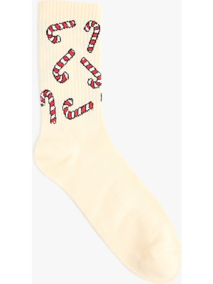 Koton Yılbaşı Temalı Soket Çorap