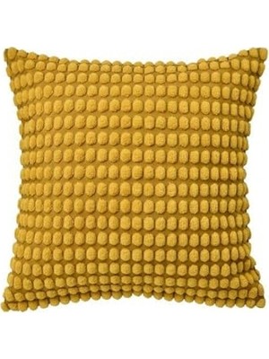 Defne Store Kırlent Kılıfı Sarı 50X50 cm
