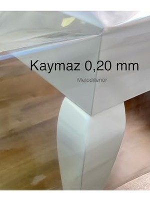 Defne Store Ince Şeffaf Naylon Muşamba Pvc 0,20 mm Kalın Masa Örtüsü Koruyucu Silinebilir Sıvı Geçirmez Şeffaf 140 x 200