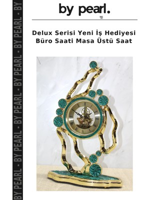 Delux Serisi Yeni Iş Hediyesi Büro Saati Masa Üstü Saat