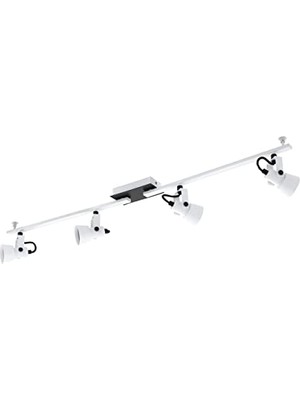 Defne Store Trıllo Spot 4X4,5W GU10-LED En:98,5 Cm-Boy:7 Cm- Ampul Dahil