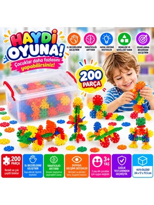 Yakup Tokatlı Moda Eğlenceli Magic Puzzle 200 Parça Zeka Oyunu