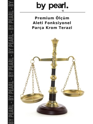 Premium Ölçüm Aleti Fonksiyonel Parça Krom Terazi