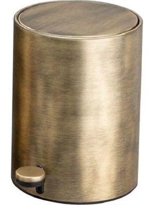 Zemira System Pedallı Antik Kovası 3 Lt Antik Renk 265X203X203 mm