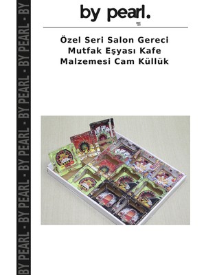 Özel Seri Salon Gereci Mutfak Eşyası Kafe Malzemesi Cam Küllük