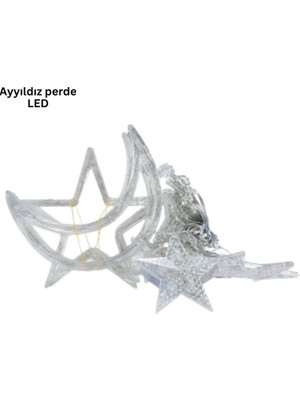 Yakup Tokatlı Moda Tm Ay Yıldız Perde LED