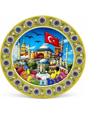 Yakup Tokatlı Moda Tm Istanbul Temalı Seramik Magnet TCX5852