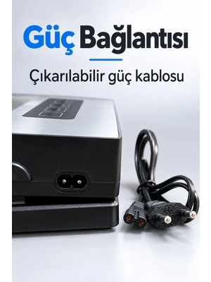 Yakup Tokatlı Moda Tm Vakum Paketleme Cihazı Ayrı Poşet Kapatma Düğmeli