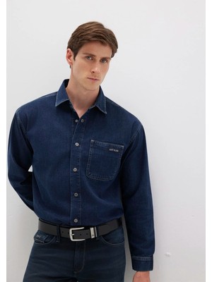 Aıdan Used Indigo Mavi Black