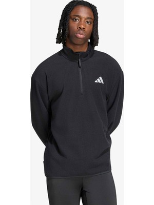 Adidas ADI365 Essentials Winterised Erkek Siyah Koşu Poları.-