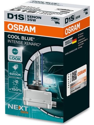 Nzm Store Ampul 12V D1S 35W Xenarc Cool Blue Intense Osr 66140CBN