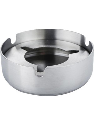 Nzm Store 10 Adet Çelik 8 cm Kafe Restaurant Lokanta Yuvarlak Kül Tablası Küllük CIN955-10
