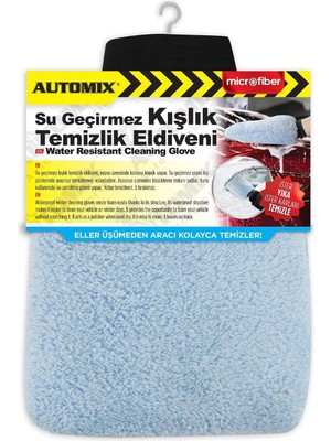 Nzm Store Su Geçirmez Temizlik Eldiveni | Dayanıklı ve Kaymaz Yüzeyli | Araç ve Ev Temizliği Için