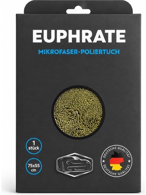 Nzm Store Euphrate Tank Bezi New Series 750 Gsm 75X55 Mıkrofaser-Polıertuch (Yeşil Renk)