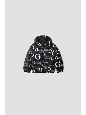 Guess Erkek Çocuk Siyah Mont