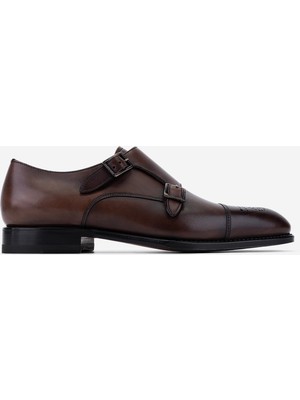 Valmenti Valentino Erkek Hakiki Deri Kahverengi Klasik Ayakkabı 667 21106 Erk Ayk SK25-26 T.moro