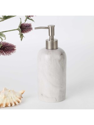 Selim Marble Sıvı Sabunluk Siyah