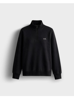 Ellesse 6WF1027-BK Kadın Fermuarlı Sweat Siyah