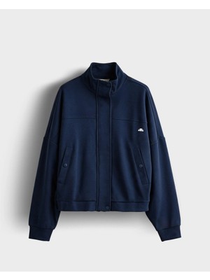 Ellesse 6WF1022-NV Kadın Fermuarlı Sweat Lacivert