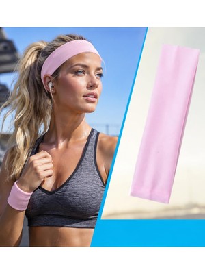 Kadın Pembe Ultra Esnek Pamuklu Saç Bandı, Lastik Toka Seti, Toka Organizer, Toka, Kız Çocuk Toka, Toka, Kadın Çocuk Mandal Toka