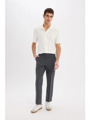 DeFacto Jogger Fit Rahat Kalıp Normal Bel Lastikli Paça Pantolon E4555AX25SM