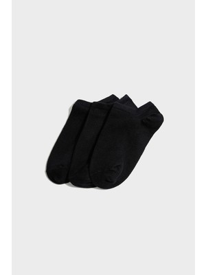 DeFacto Erkek Dikişsiz 3'lü Bambu Sneaker Çorap F5322AXNS