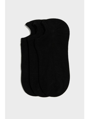 DeFacto Erkek Dikişsiz 3'lü Bambu Sneaker Çorap F5323AXNS