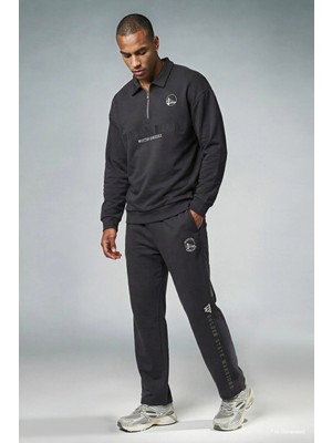 DeFacto NBA Golden State Warriors Relax Fit Skuba Dalgıç Kumaş Jogger F6994AX26SP
