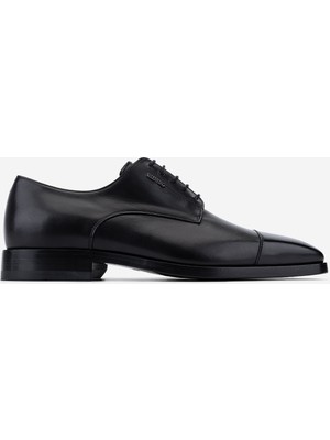 Valmenti Valentino Erkek Hakiki Deri Siyah Klasik Ayakkabı 667 21137 Erk Ayk SK25-26 Nero