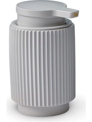 Vivarel Lumi Kanallı Sıvı Sabunluk - Açık Gri 300 ml