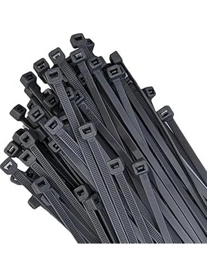 Cırt Kelepçe 4,8X450 mm Siyah, 100 Adet