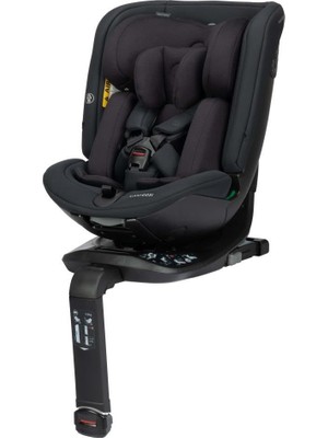 Maxi-Cosi Spinel 360 Plus I-Size Dijital Göstergeli Dönebilen Yatabilen Isofix'li 0-36 kg Oto Koltuğu Authentic Black